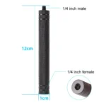Diamond Texture  Aluminum Alloy Extension Rod Tube - Image 4