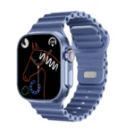WS-E9 Ultra 2.2 inch IP67 Waterproof Ocean Silicone Band Smart Watch, Support Heart Rate / NFC