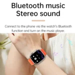 WS-E9 Ultra 2.2 inch IP67 Waterproof Ocean Silicone Band Smart Watch, Support Heart Rate / NFC - Image 13
