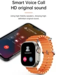 WS-E9 Ultra 2.2 inch IP67 Waterproof Ocean Silicone Band Smart Watch, Support Heart Rate / NFC - Image 6
