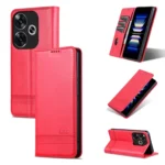 AZNS Magnetic Calf Texture Flip Leather Phone Case, For Xiaomi Redmi Turbo 3, For Xiaomi Redmi Note 13 Pro 4G, For Xiaomi Redmi Note 13 4G