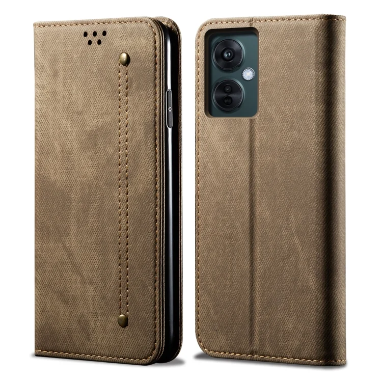 Denim Texture Flip Leather Phone Case, For vivo Y36 5G / 4G, For vivo S17e, For vivo Y78 5G