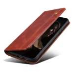 Oil Wax Crazy Horse Texture Leather Phone Case, For vivo S17e, For vivo Y78 5G - Image 4