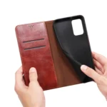 Oil Wax Crazy Horse Texture Leather Phone Case, For vivo S18e, For vivo S18, For vivo X100 Pro, For vivo X100, For vivo Y36 5G / 4G - Image 7