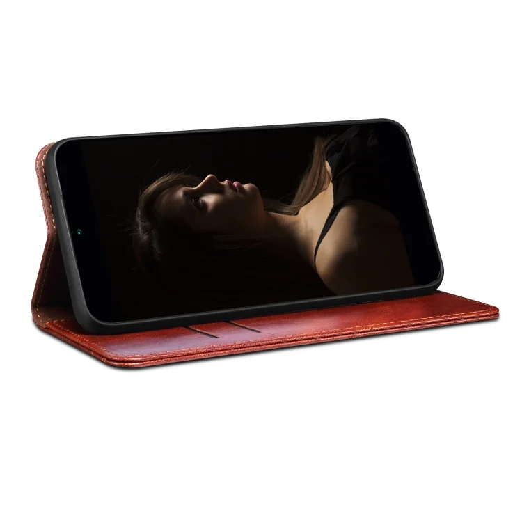 EDA004835021A_4.webp Oil Wax Crazy Horse Texture Leather Phone Case, For vivo Y19s 4G, For vivo X200, For vivo X200 Pro mini, For vivo X200 Pro, For vivo V40 Lite 4G IDN / 5G IDN - Image 5