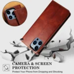 Oil Wax Crazy Horse Texture Leather Phone Case, For vivo Y19s 4G, For vivo X200, For vivo X200 Pro mini, For vivo X200 Pro, For vivo V40 Lite 4G IDN / 5G IDN - Image 8