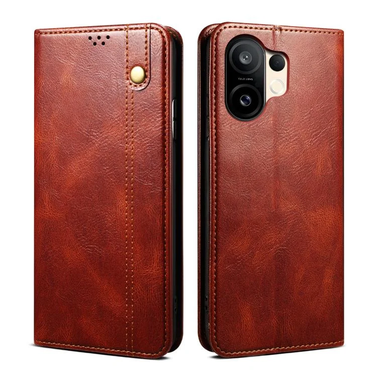 Oil Wax Crazy Horse Texture Leather Phone Case, For vivo S30 Pro mini, For vivo X200 Ultra, For vivo V50, For vivo S20 5G, For vivo S20 Pro 5G