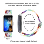 Nylon Braided Buckle Watch Band - Image 4