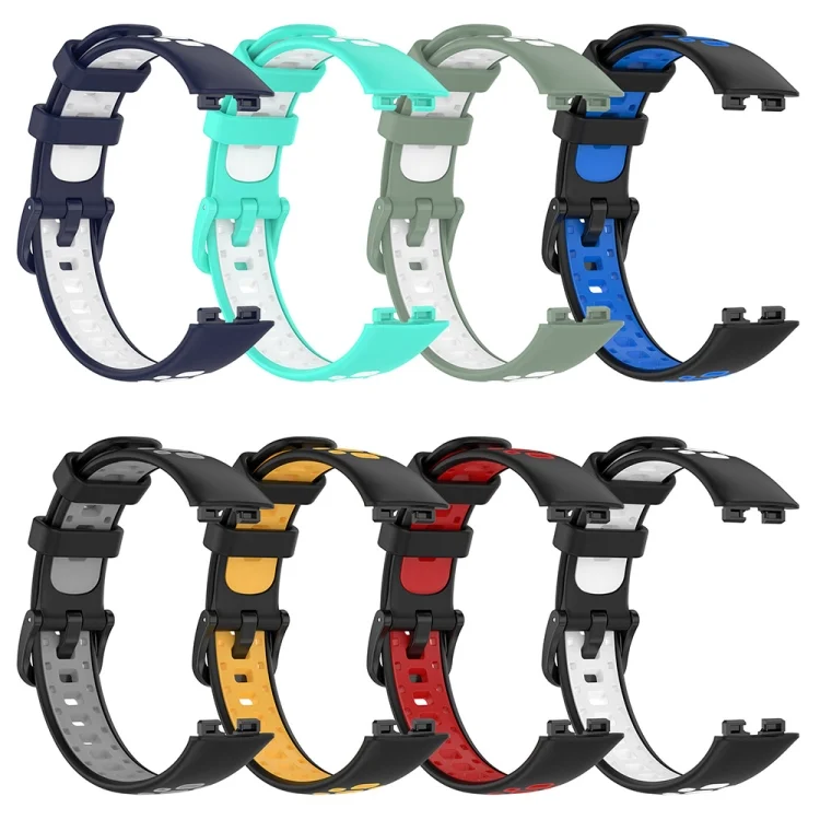 EDA0048455_B4.webp Two Color Silicone Watch Band - Image 5