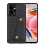 Double Buckle Card Slots Magnetic Phone Case, For Xiaomi Redmi Note 12 4G Global, For Xiaomi Redmi Note 12 Turbo/Poco F5, For Xiaomi Redmi Note 12S 4G, For Xiaomi Redmi K40S / Poco F4 - Image 2