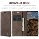 CaseMe 013 Multifunctional Horizontal Flip Leather Phone Case, For Xiaomi Redmi Note 13 Pro 4G, For Xiaomi Redmi Note 13 4G, For Xiaomi Redmi 13C 4G Global / 13C 5G, For Xiaomi Poco X6 Pro - Image 2