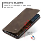 CaseMe 013 Multifunctional Horizontal Flip Leather Phone Case, For Xiaomi Redmi Note 13 Pro 4G, For Xiaomi Redmi Note 13 4G, For Xiaomi Redmi 13C 4G Global / 13C 5G, For Xiaomi Poco X6 Pro - Image 7