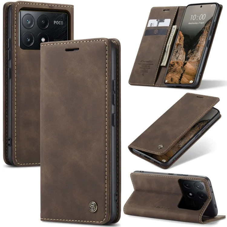 CaseMe 013 Multifunctional Horizontal Flip Leather Phone Case, For Xiaomi Redmi K70E 5G, For Xiaomi 14 Pro, For Xiaomi 14, For Xiaomi Redmi Note 13 5G