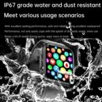 ET540 1.91 inch IP67 Waterproof Silicone Band Smart Watch, Support ECG / Non-invasive Blood Glucose Measurement - Image 12