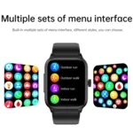 ET540 1.91 inch IP67 Waterproof Silicone Band Smart Watch, Support ECG / Non-invasive Blood Glucose Measurement - Image 4