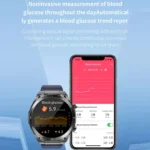 ET450 1.39 inch IP67 Waterproof Silicone Band Smart Watch, Support ECG / Non-invasive Blood Glucose Measurement - Image 6
