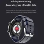 ET450 1.39 inch IP67 Waterproof Silicone Band Smart Watch, Support ECG / Non-invasive Blood Glucose Measurement - Image 10