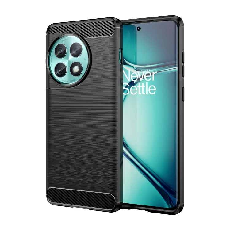Brushed Texture Carbon Fiber TPU Phone Case, For OnePlus ACE 2 Pro 5G, For OnePlus Nord N30, For OnePlus Nord CE3 Lite, For OnePlus Nord 3