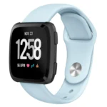 For Fitbit Versa 2 / Fitbit Versa / Fitbit Versa Lite Solid Color Silicone Replacement Strap Watchband
