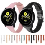 T Slim Leather Watch Band for Samsung Galaxy Watch - Image 2