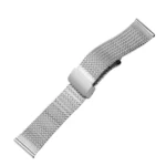 Magnetic Buckle Herringbone Mesh Metal Watch Band, For Apple Watch SE 40mm, For Apple Watch Series 8 45mm, For Apple Watch SE 44mm
