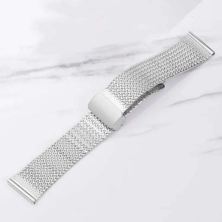 EDA0048906_B2.webp Magnetic Buckle Herringbone Mesh Metal Watch Band for Samsung Galaxy Watch - Image 3