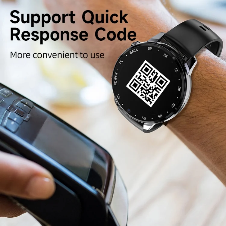 EDA004914101A_4.webp A3 1.43 inch IP67 Waterproof 4G Android 8.1 Smart Watch Support Face Recognition / GPS - Image 5