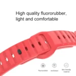 Dot Texture Fluororubber Watch Band, For Apple Watch 42mm, For Apple Watch 38mm - Image 3