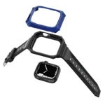 PC Rugged Case Integrated TPU Watch Band - Image 3