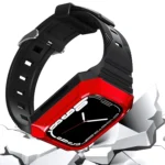 PC Rugged Case Integrated TPU Watch Band - Image 5