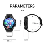 MT27 4G+64G 1.6 inch IP67 Waterproof 4G Android 8.1 Smart Watch Support Heart Rate / GPS - Image 2