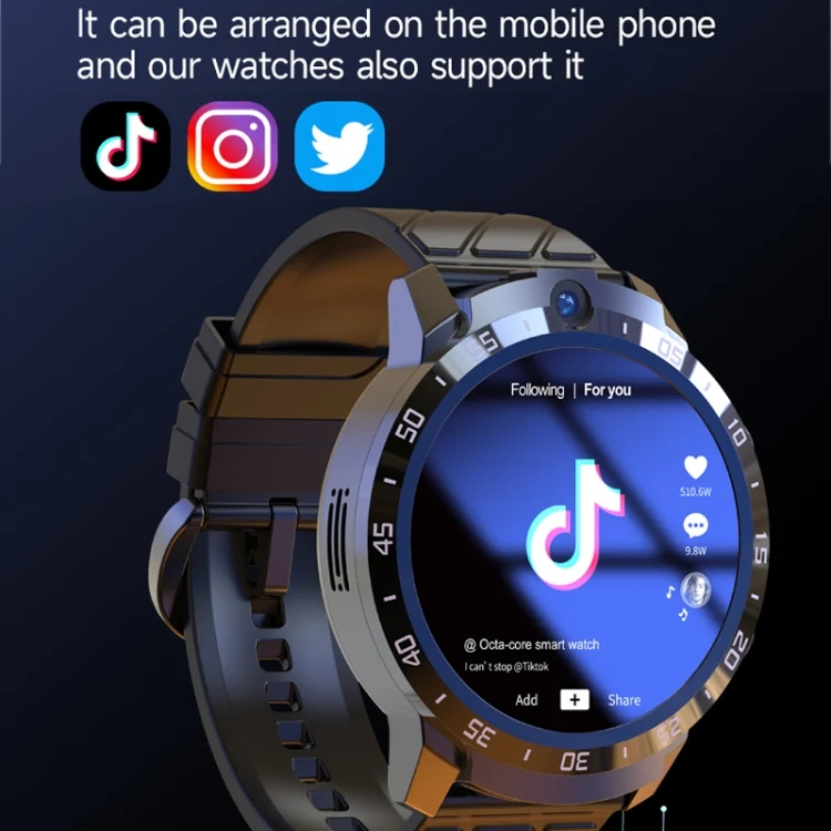EDA0049202_B10.webp MT27 4G+64G 1.6 inch IP67 Waterproof 4G Android 8.1 Smart Watch Support Heart Rate / GPS - Image 11
