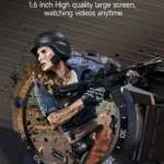 MT27 4G+64G 1.6 inch IP67 Waterproof 4G Android 8.1 Smart Watch Support Heart Rate / GPS - Image 12