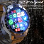 MT27 4G+64G 1.6 inch IP67 Waterproof 4G Android 8.1 Smart Watch Support Heart Rate / GPS - Image 15