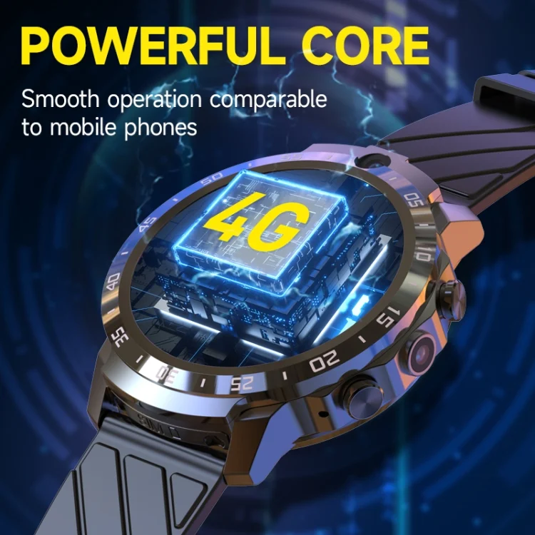 EDA0049202_B5.webp MT27 4G+64G 1.6 inch IP67 Waterproof 4G Android 8.1 Smart Watch Support Heart Rate / GPS - Image 6
