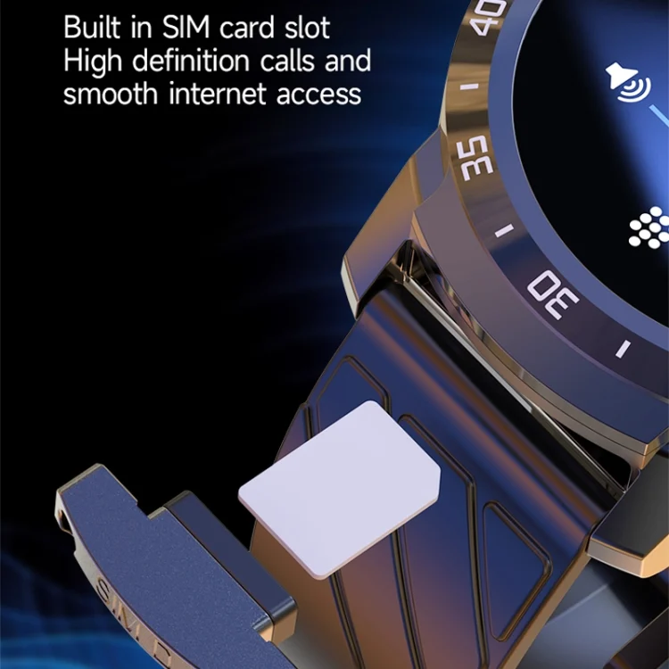 EDA0049202_B6.webp MT27 4G+64G 1.6 inch IP67 Waterproof 4G Android 8.1 Smart Watch Support Heart Rate / GPS - Image 7