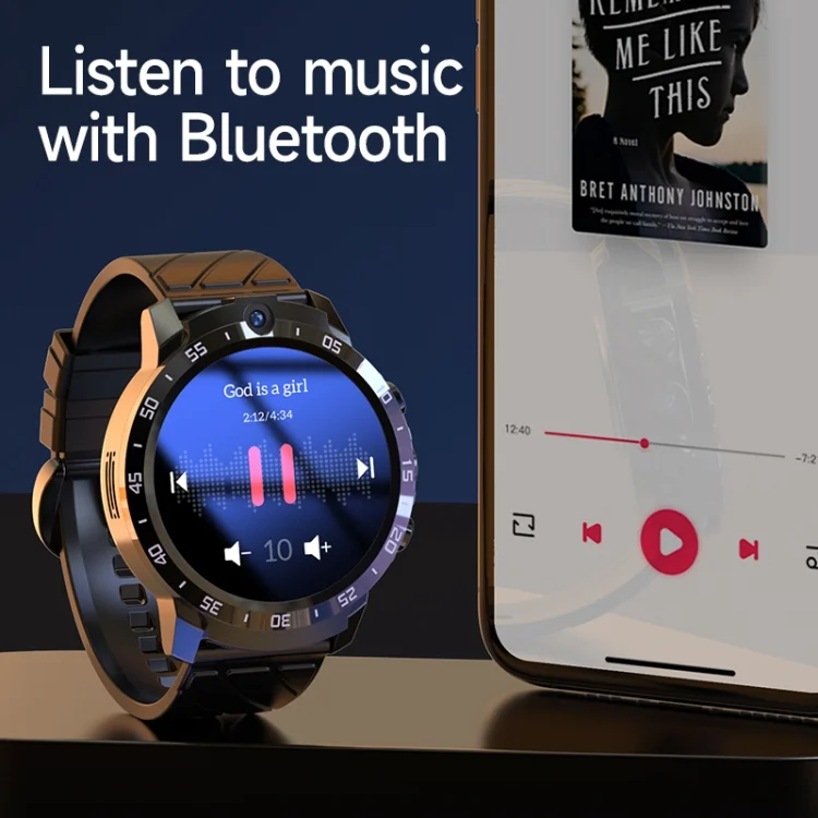 EDA0049202_B7.webp MT27 4G+64G 1.6 inch IP67 Waterproof 4G Android 8.1 Smart Watch Support Heart Rate / GPS - Image 8