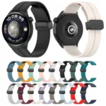 Folding Buckle Silicone Watch Band - Image 2