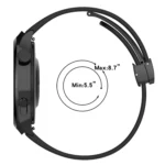 Folding Buckle Silicone Watch Band - Image 3