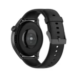 Solid Color Silicone Stainless Steel Black Buckle Watch Band - Image 5