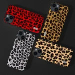 ABEEL Black Edge Leopard Phone Case, For iPhone 14, For iPhone 14 Pro, For iPhone 14 Pro Max - Image 5