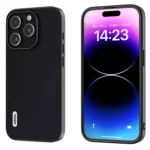 ABEEL Genuine Leather Silky Soft Black Edge Phone Case, For iPhone 15 Pro Max, For iPhone 15 Pro, For iPhone 15 Plus, For iPhone 15, For iPhone 14 Plus