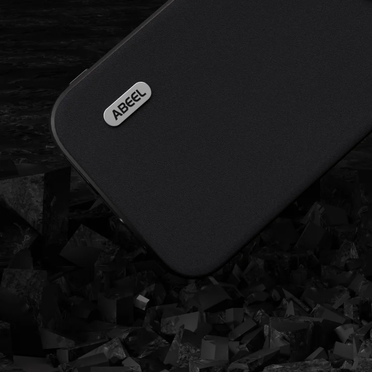 EDA004935901A_2.webp ABEEL Genuine Leather Silky Soft Black Edge Phone Case, For iPhone 15 Pro Max, For iPhone 15 Pro, For iPhone 15 Plus, For iPhone 15, For iPhone 14 Plus - Image 3
