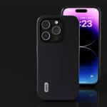 ABEEL Genuine Leather Silky Soft Black Edge Phone Case, For iPhone 15 Pro Max, For iPhone 15 Pro, For iPhone 15 Plus, For iPhone 15, For iPhone 14 Plus - Image 4