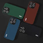 ABEEL Genuine Leather Silky Soft Black Edge Phone Case, For iPhone 15 Pro Max, For iPhone 15 Pro, For iPhone 15 Plus, For iPhone 15, For iPhone 14 Plus - Image 5
