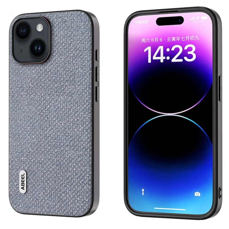 ABEEL Diamond Black Edge Phone Case, For iPhone 14, For iPhone 14 Pro, For iPhone 14 Pro Max