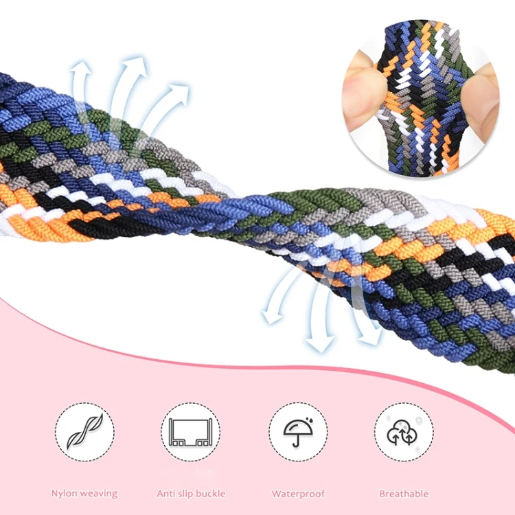 EDA0049444_B4.webp 20mm Magnetic Fold Clasp Woven Watch Band - Image 5