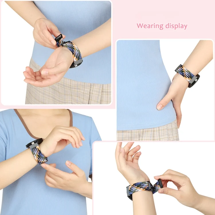 EDA0049444_B5.webp 20mm Magnetic Fold Clasp Woven Watch Band - Image 6