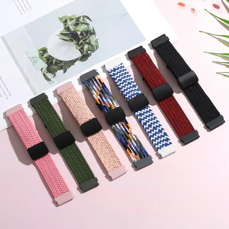 EDA0049444_B6.webp 20mm Magnetic Fold Clasp Woven Watch Band - Image 7