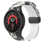 Magnetic Clasp Camouflage Silicone Watch Band